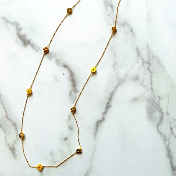 Kate spade long necklace with studs - Picture 2 of 3